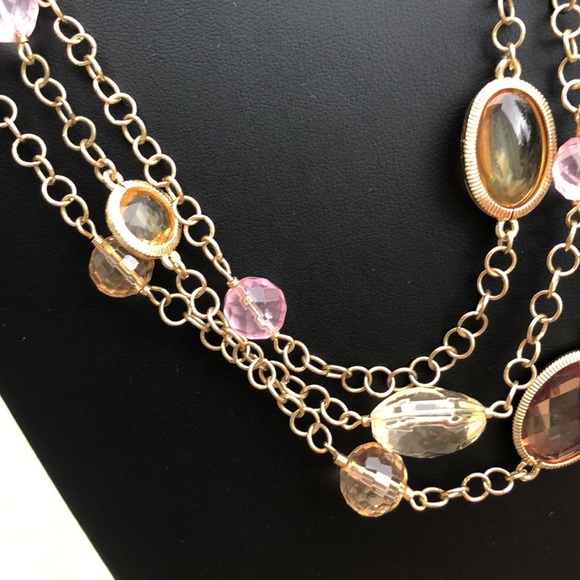 dana kellin target Gold multi strand necklace - Picture 6 of 13